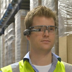 Smart glasses in a warehouse environment logistics innovation